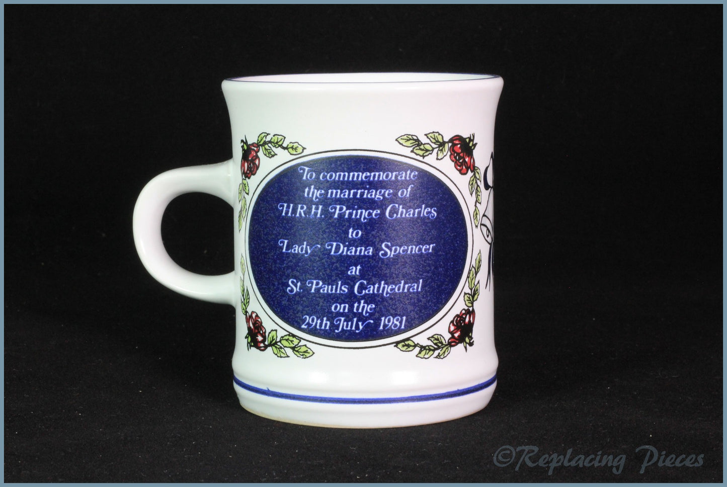 Denby - Commemorative Mug - Charles & Di