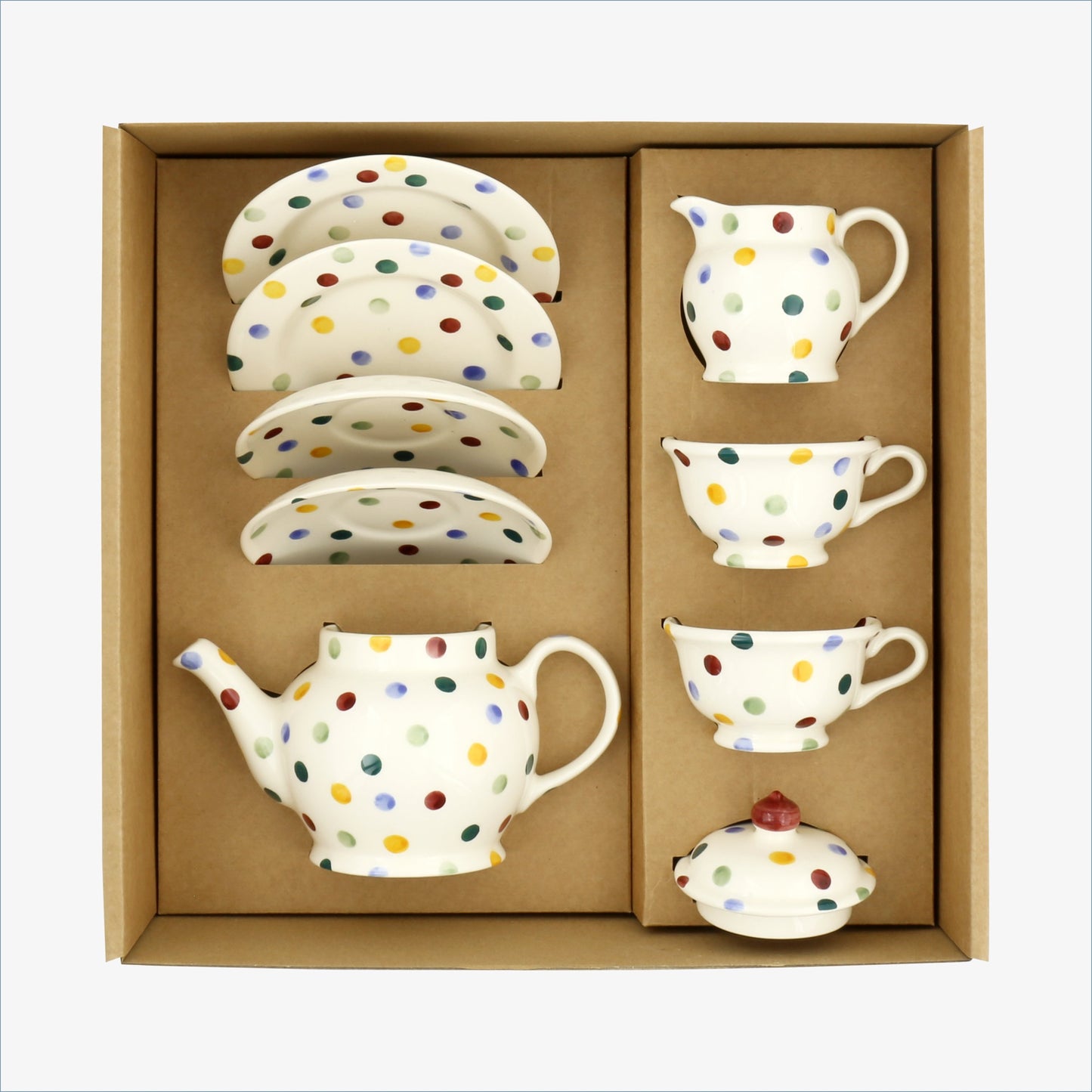 Emma Bridgewater - Polka Dot - Small Dollies Teaset Boxed