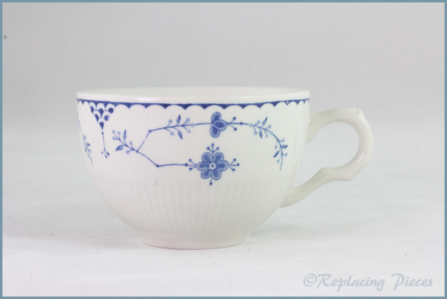 Furnivals - Denmark Blue - Breakfast Cup (Open Handle)