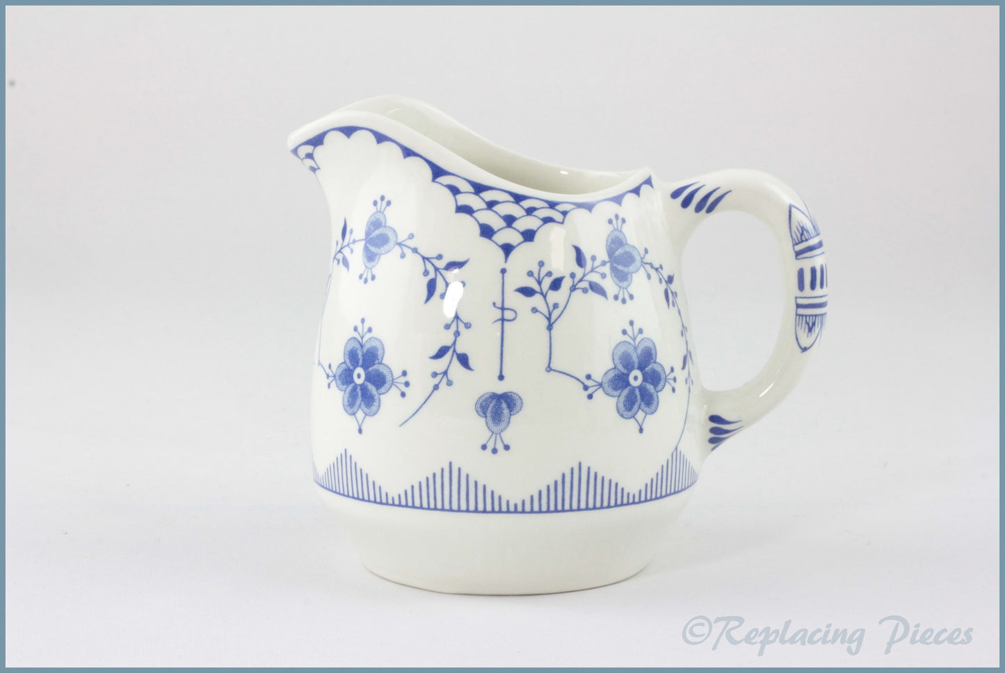 Furnivals - Denmark Blue - Milk Jug