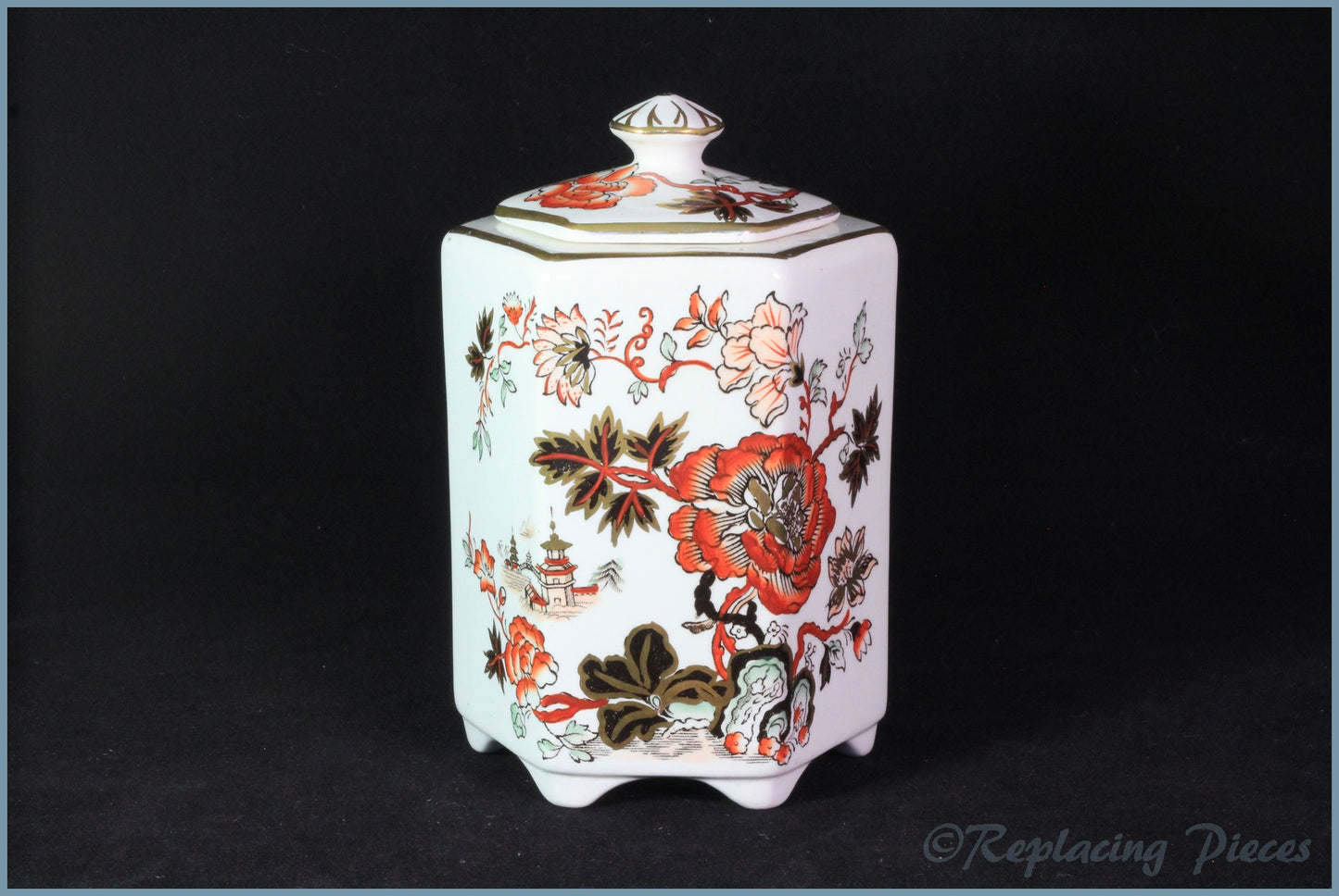 Masons - Golden Azalea - Hexagonal Jar