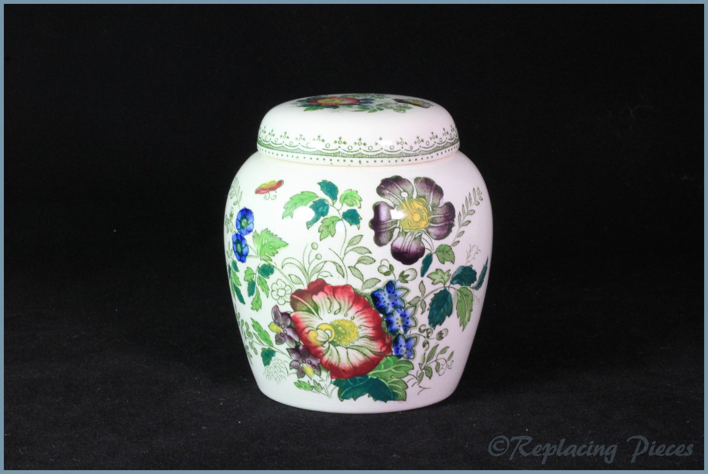 Masons - Paynsley Green - Ginger Jar (small)