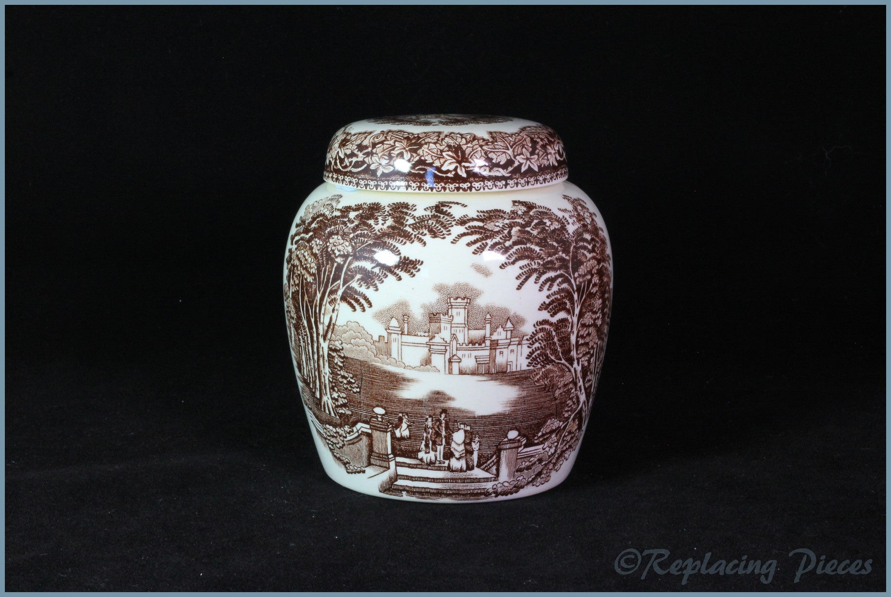 Masons - Vista Brown - Ginger Jar (small)
