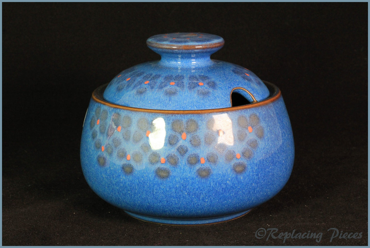 Denby - Midnight - Lidded Sugar Bowl