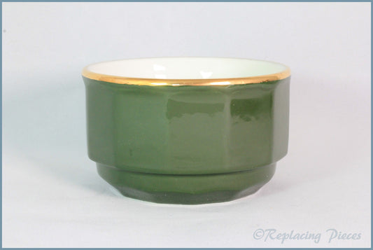 Apilco - Bistro (Green & Gold) - Sugar Bowl