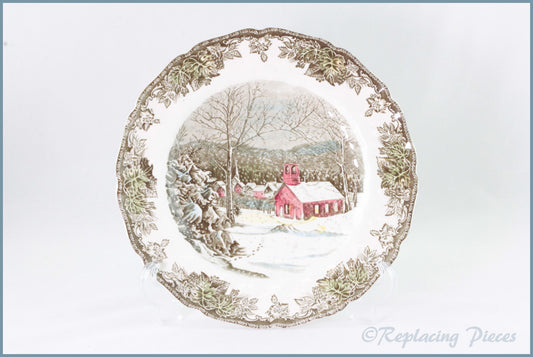 Johnson Brothers - The Friendly Village - Dinner Plate (The School House)