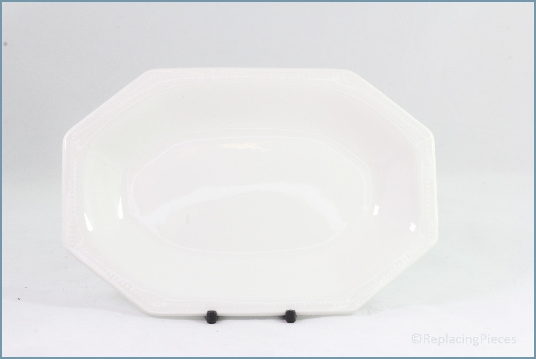 Johnson Brothers - Heritage White - Gravy Boat Stand ONLY