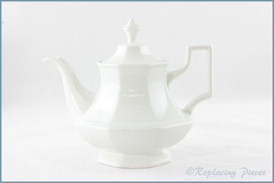 Johnson Brothers - Heritage White - Teapot (Large)