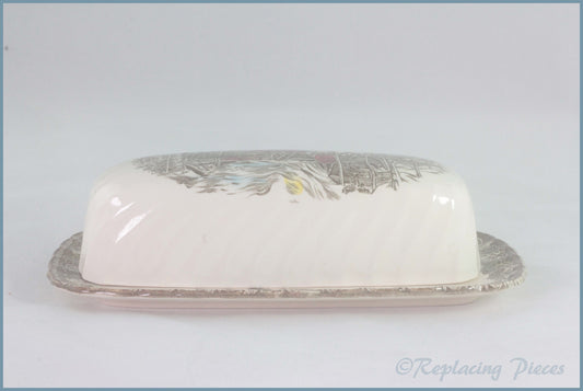 Johnson Brothers - The Friendly Village - Lidded Butter Dish