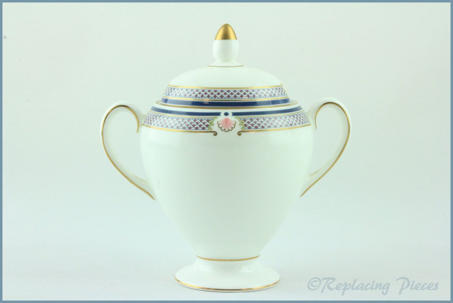 Wedgwood - Waverley - Lidded Sugar Bowl (Tall)