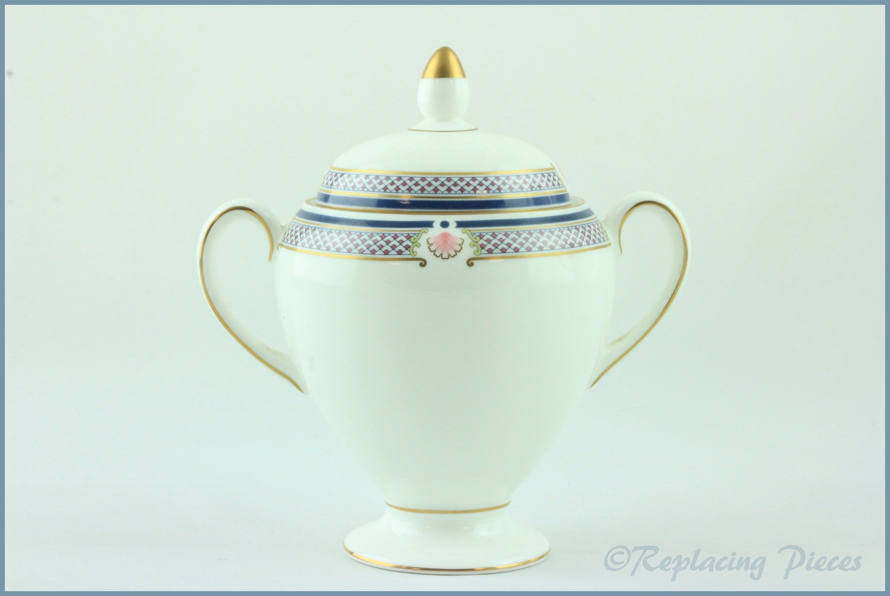 Wedgwood - Waverley - Lidded Sugar Bowl (Tall)