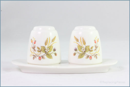 Marks & Spencer - Harvest - Melamine Salt & Pepper On Tray