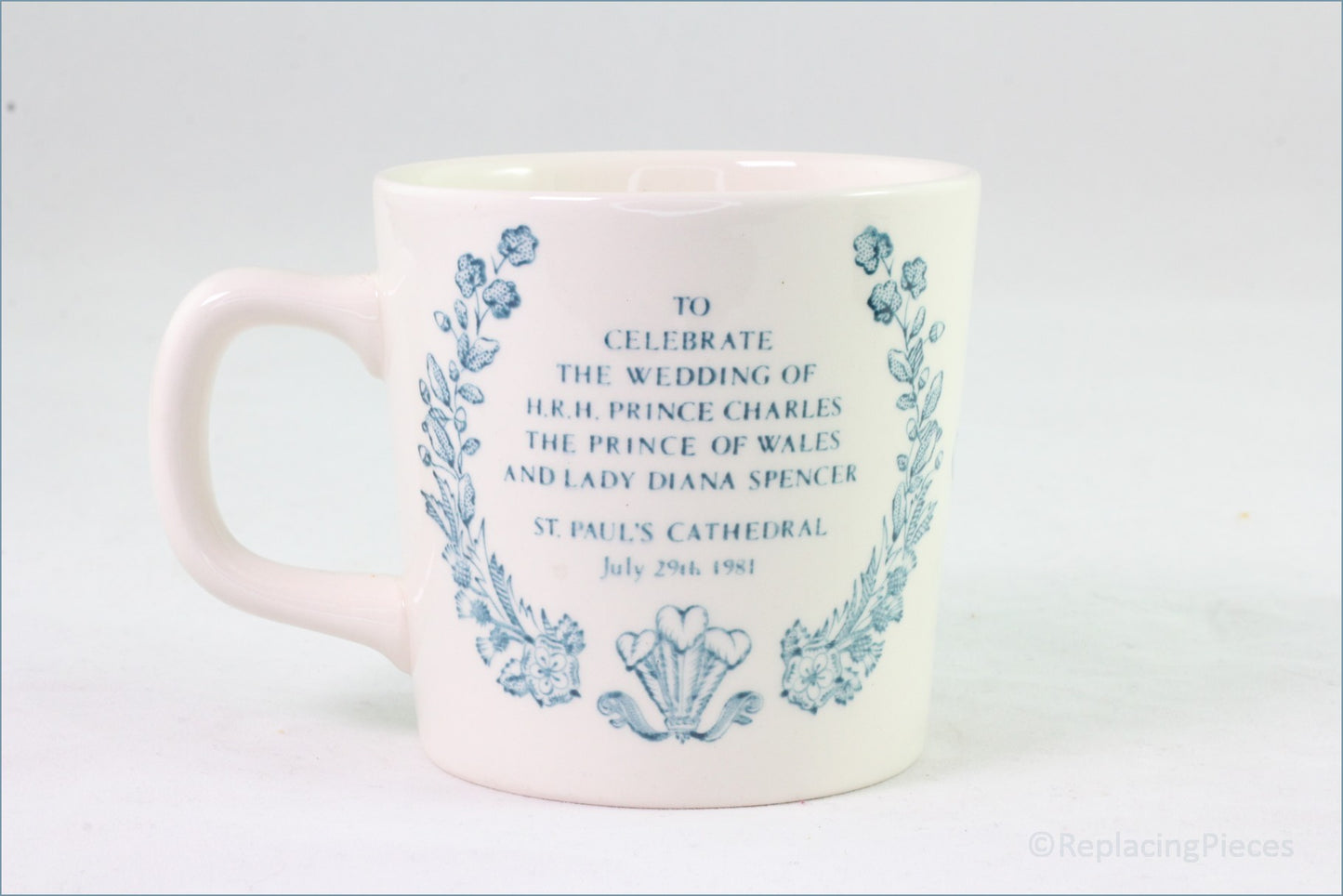 Masons - Charles & Diana - Mini Mug (Blue)