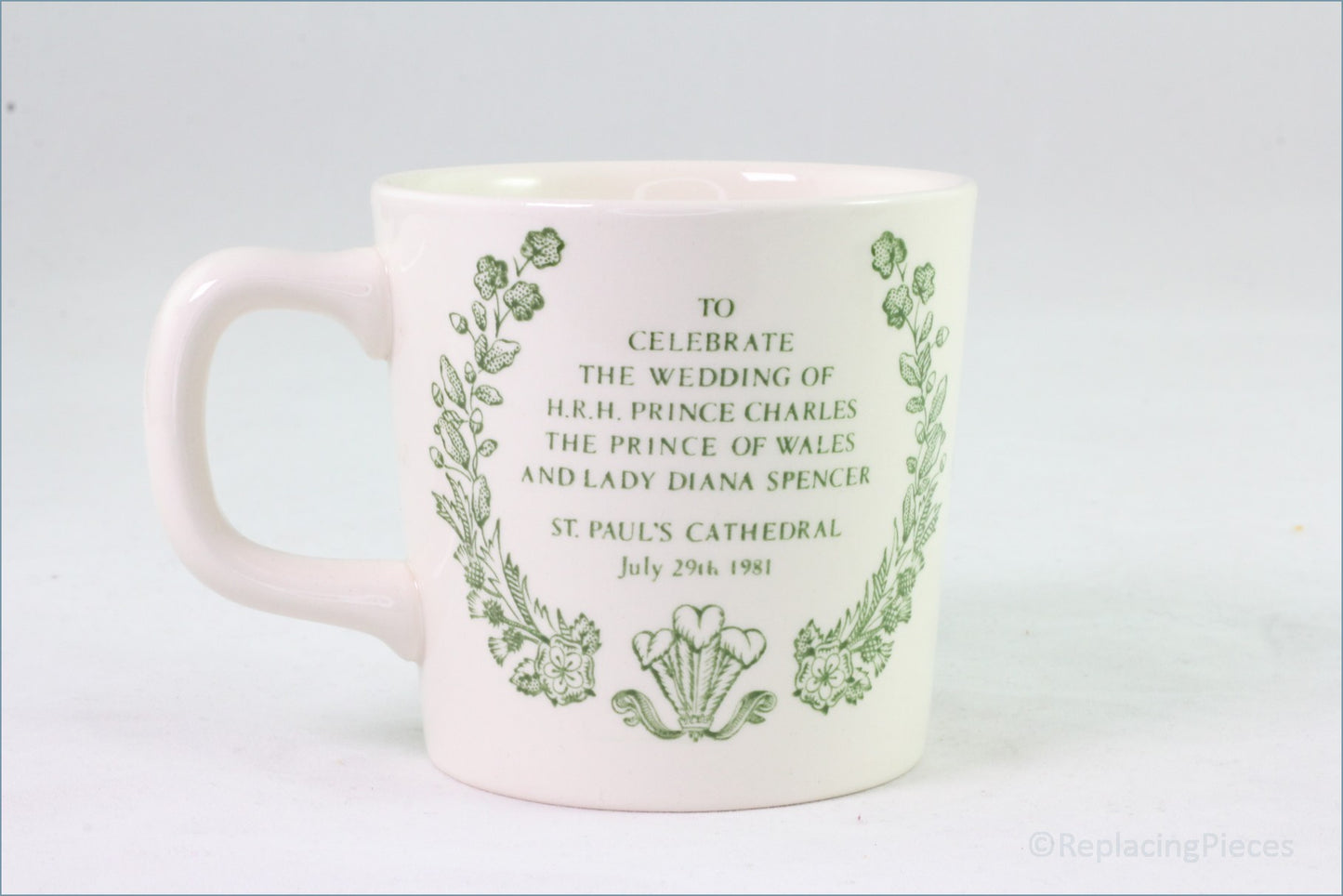 Masons - Charles & Diana - Mini Mug (Green)