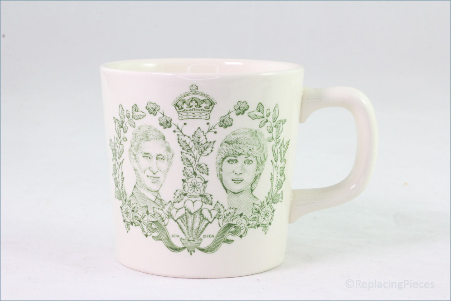 Masons - Charles & Diana - Mini Mug (Green)