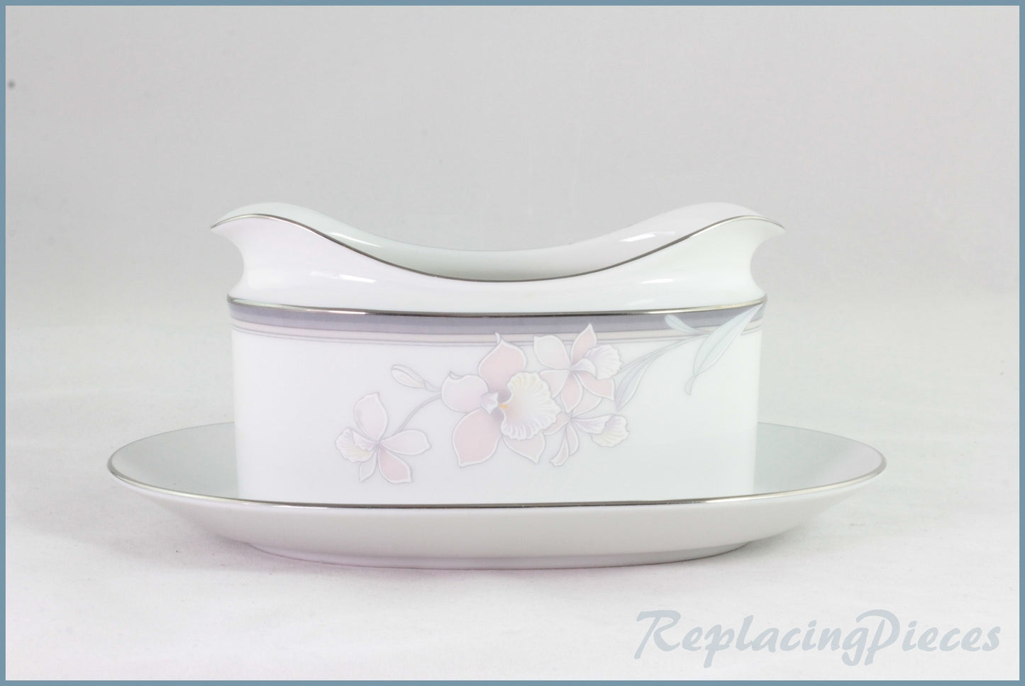 Noritake - Evening Mood - Gravy Boat With Fixed Stand
