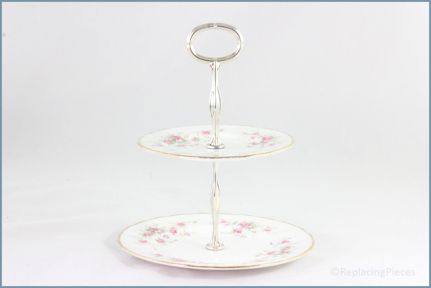 Paragon/Royal Albert - Victoriana Rose - 2 Tier Cake Stand