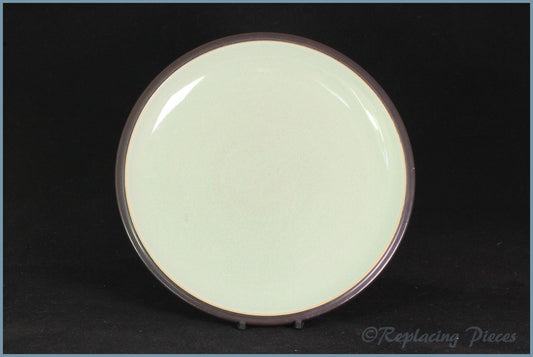 Denby - Energy - 9" Salad Plate (Green On Charcoal)
