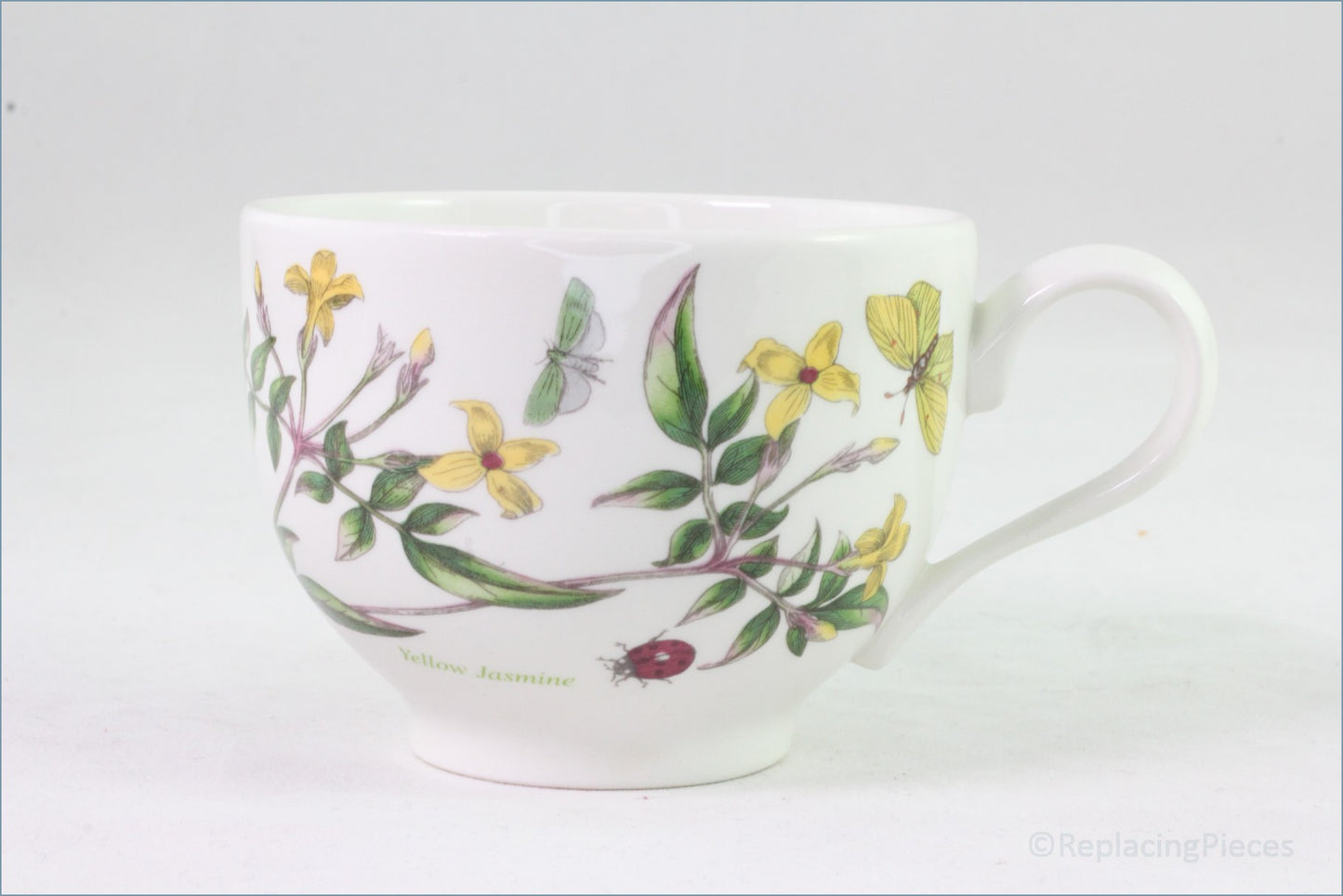 Portmeirion - Botanic Garden - Romantic Shape Teacup (Yellow Jasmine)