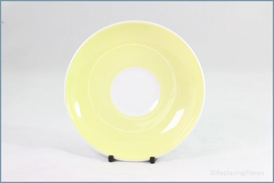 Queen Anne - Glade (Yellow) - Tea Saucer