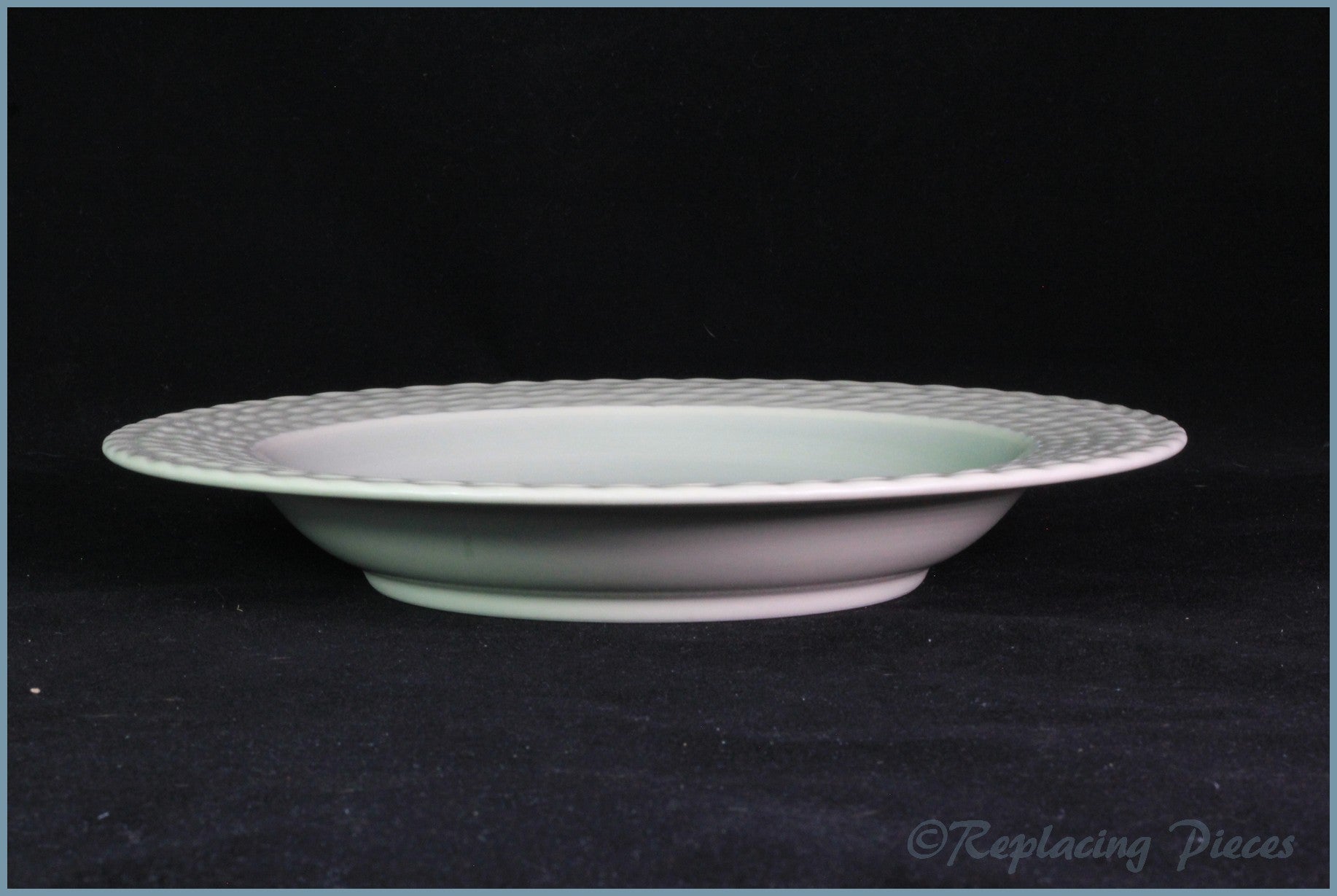 Wedgwood - Stone Harbor (Sea Grass) - 9 5/8" Rimmed Bowl
