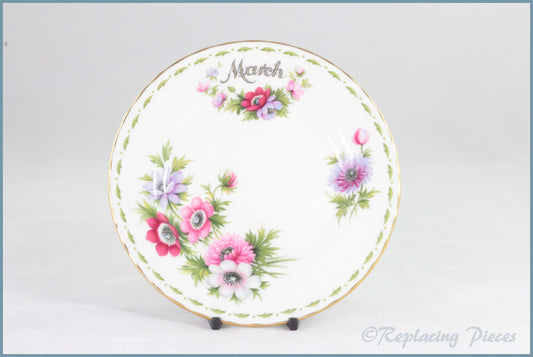 Royal Albert - Flower Of The Month (March) - 6 1/4" Side Plate