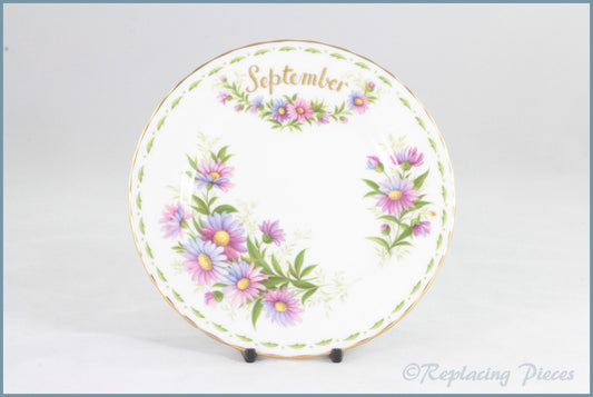 Royal Albert - Flower Of The Month (September) - 6 1/4" Side Plate