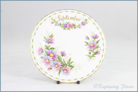 Royal Albert - Flower Of The Month (September) - 6 1/4" Side Plate