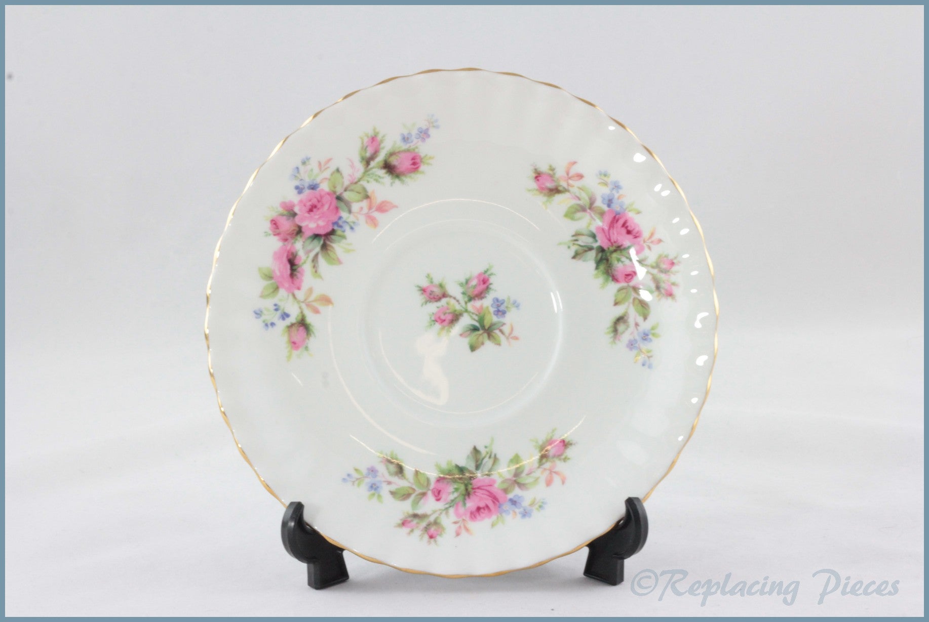 Royal Albert - Moss Rose - Soup Cup Saucer