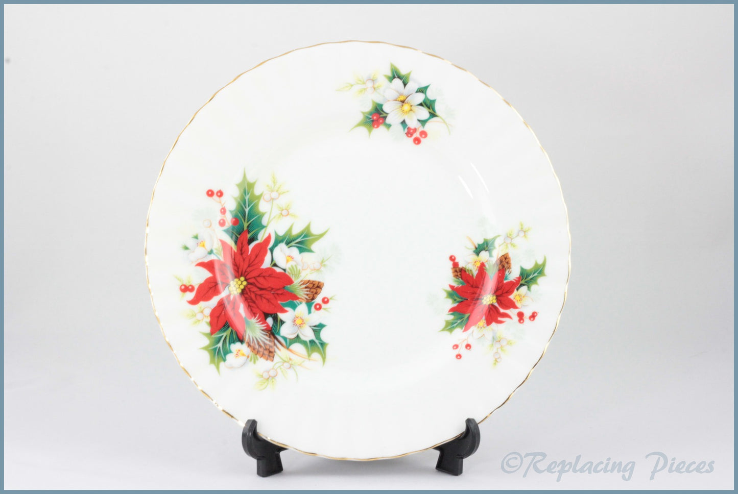 Royal Albert - Poinsettia - 8 1/8" Salad Plate