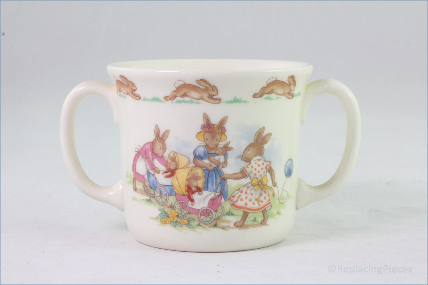 Royal Doulton - Bunnykins - 2 Handled Mug (Pram)