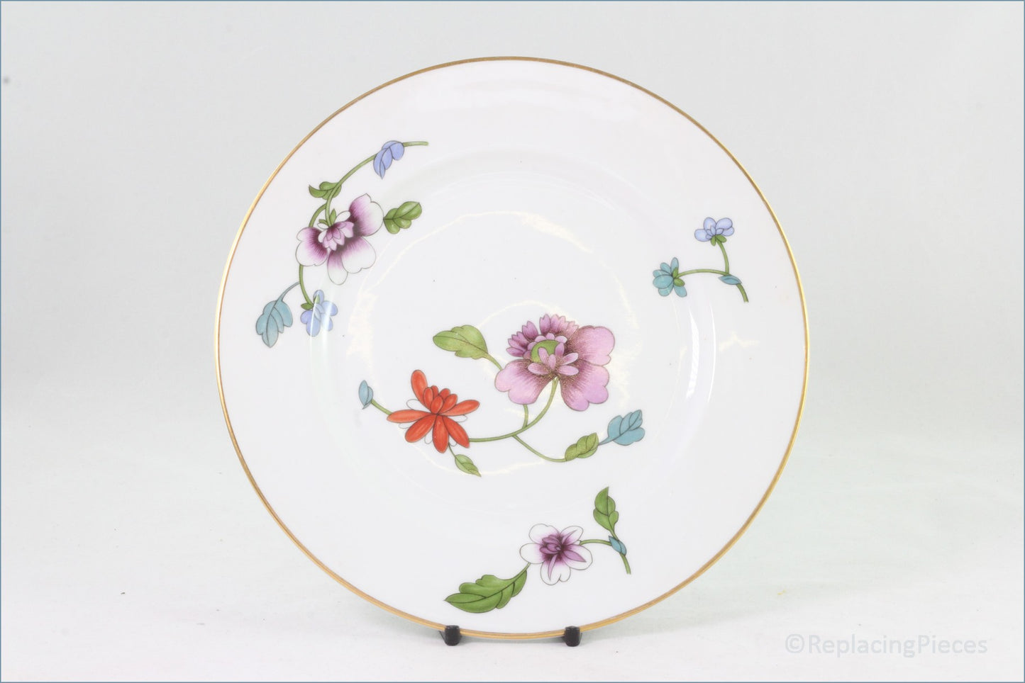 Royal Worcester - Astley (Gold Edge) - 8 1/4" Salad Plate