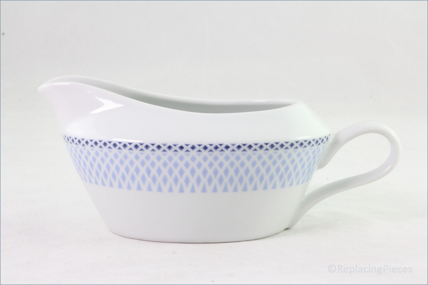 Royal Worcester - Azure - Gravy Boat