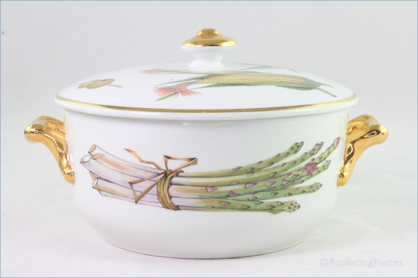 Royal Worcester - Evesham Gold - 2 Pint Round Casserole (Shape 28 Size 1)