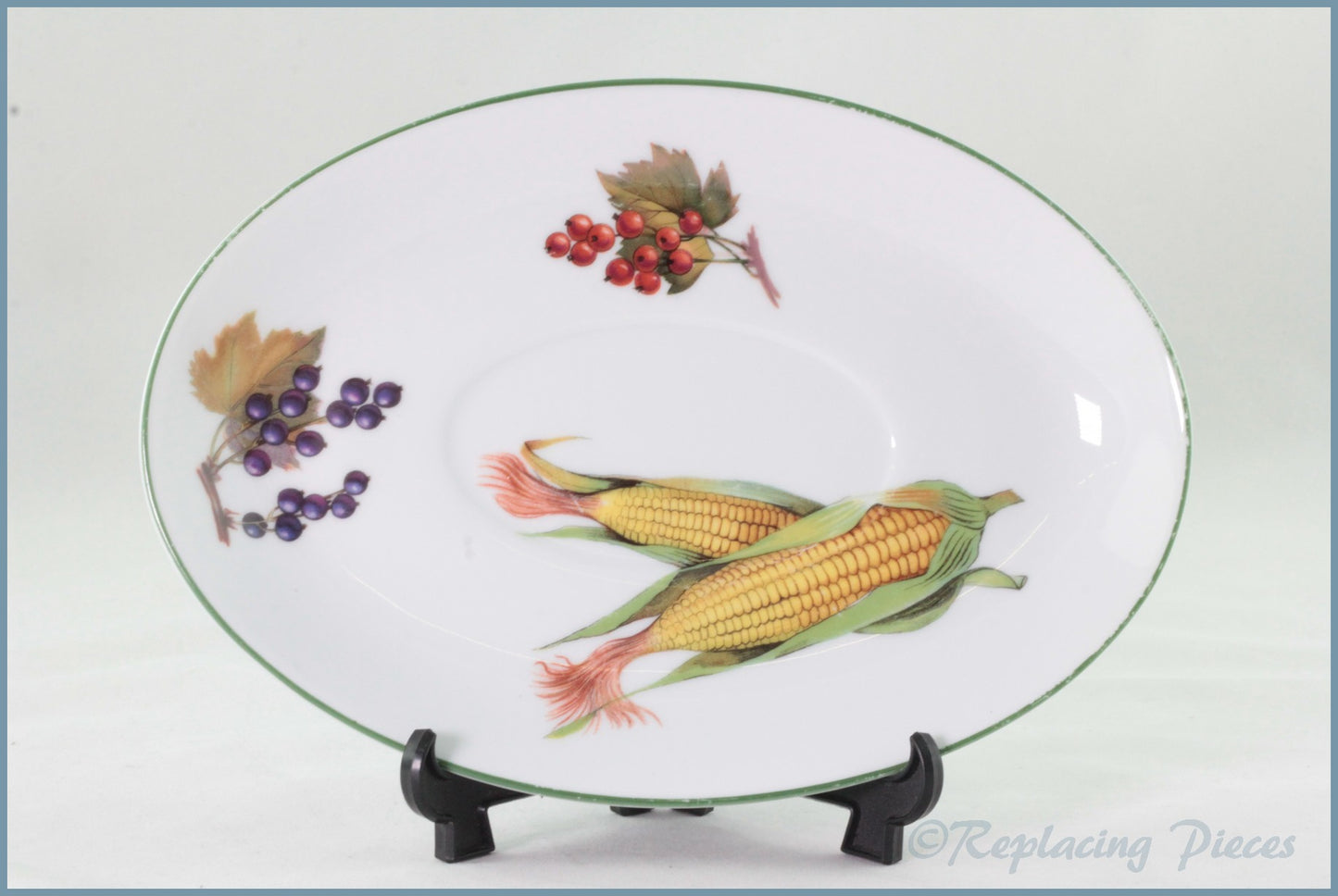 Royal Worcester - Evesham Vale - Gravy Boat Stand