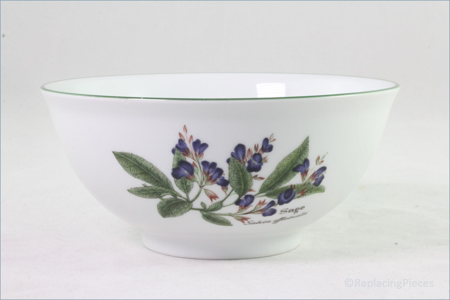 Royal Worcester - Worcester Herbs - 6 3/8" Flared Bowl