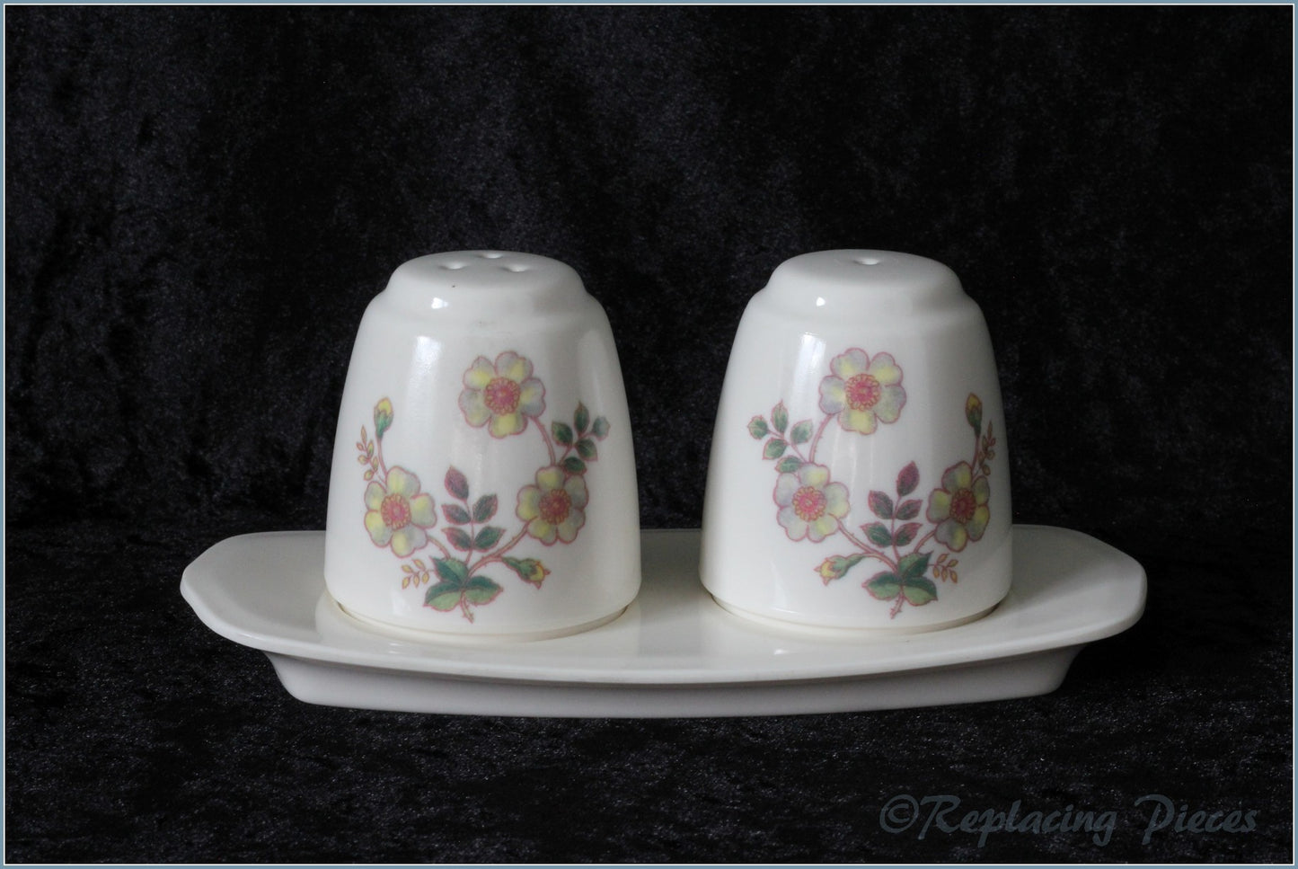 Marks & Spencer - Autumn Leaves - Melamine Cruet On Stand