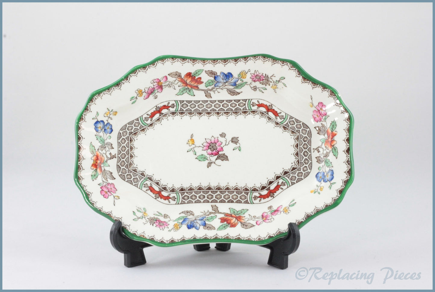 Copeland Spode - Chinese Rose - Mint Saucer Boat Stand