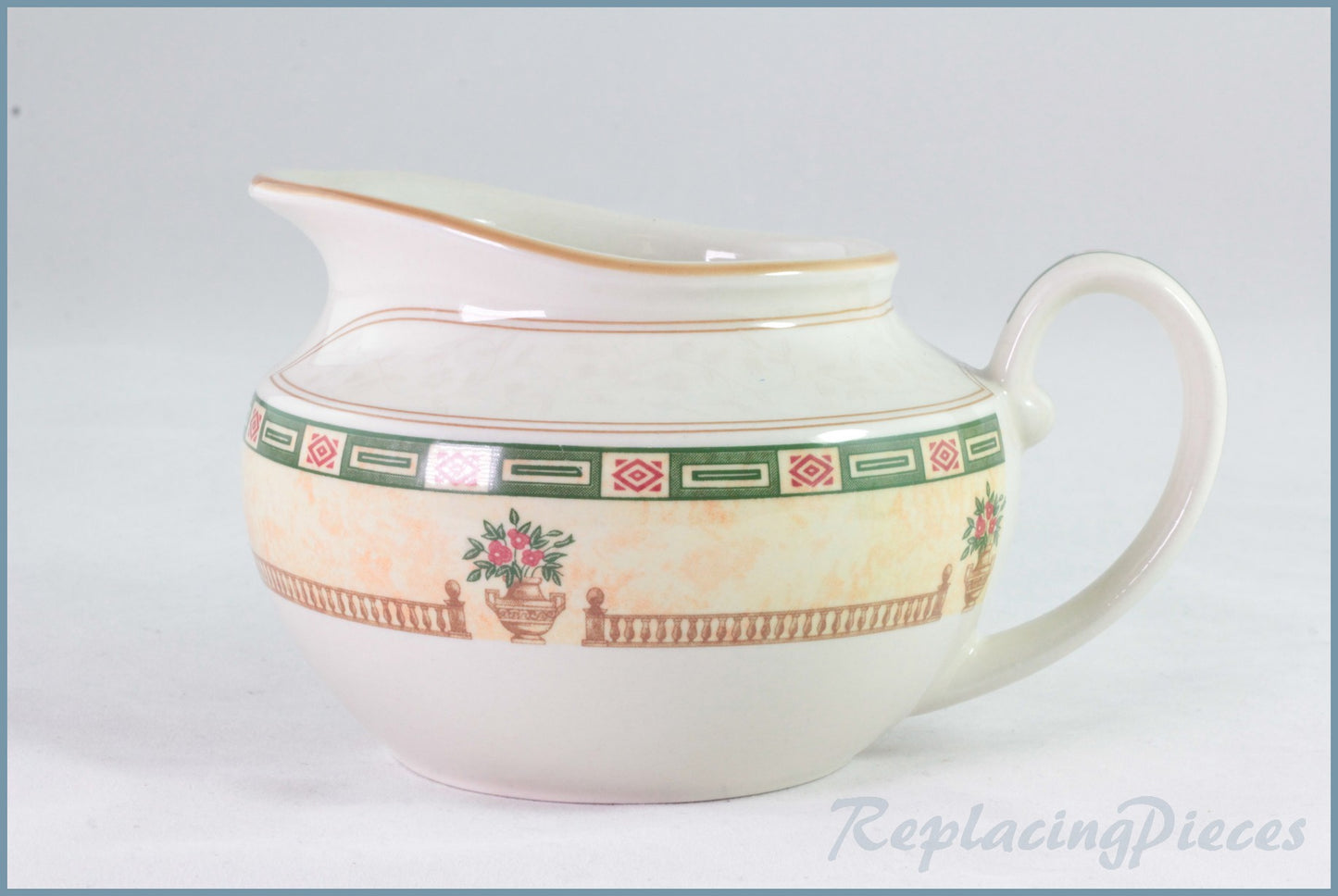 Staffordshire - Balustrade - Gravy Jug
