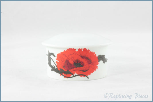 Wedgwood (Susie Cooper) - Cornpoppy - Lidded Sugar Bowl