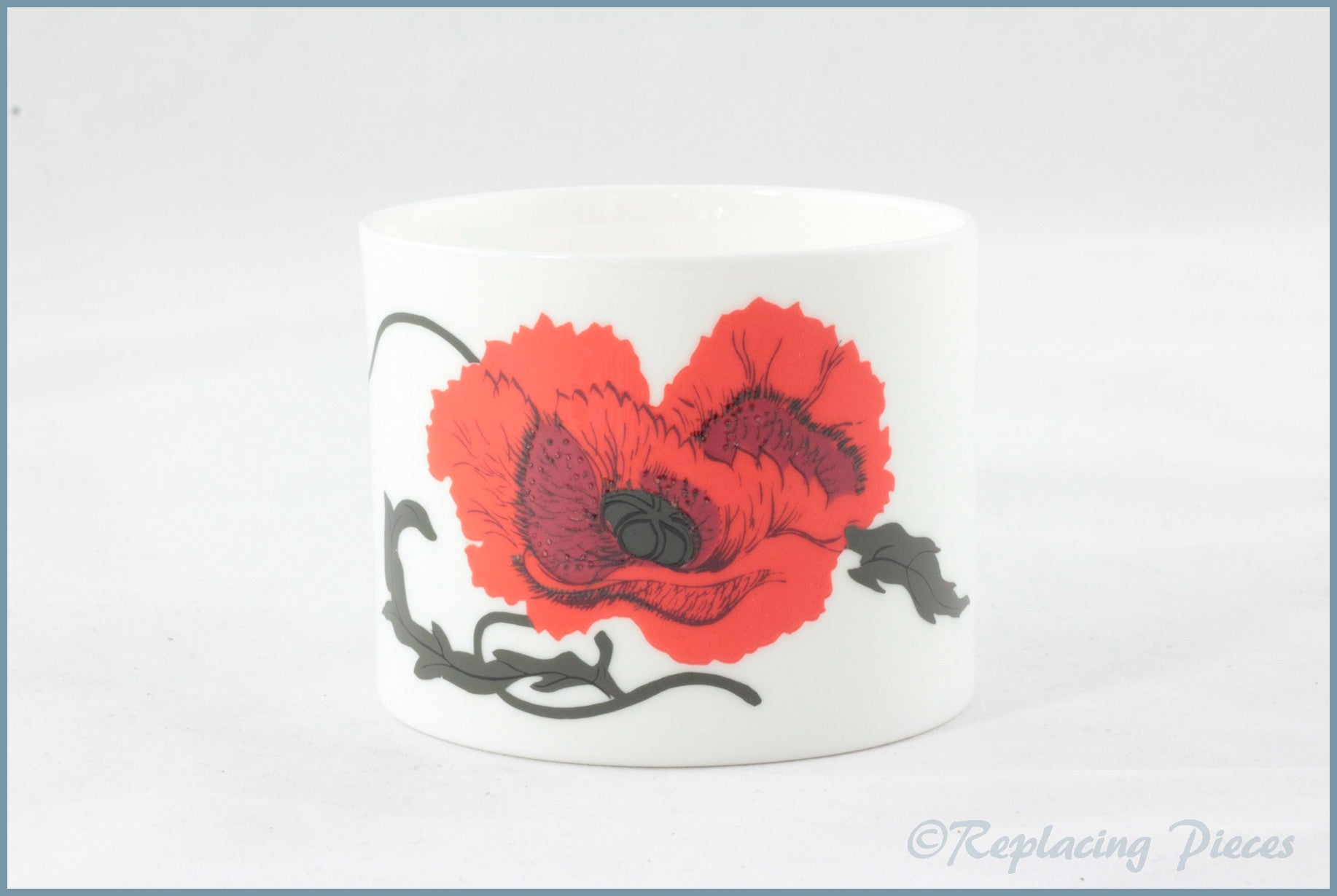 Wedgwood (Susie Cooper) - Cornpoppy - Sugar Bowl