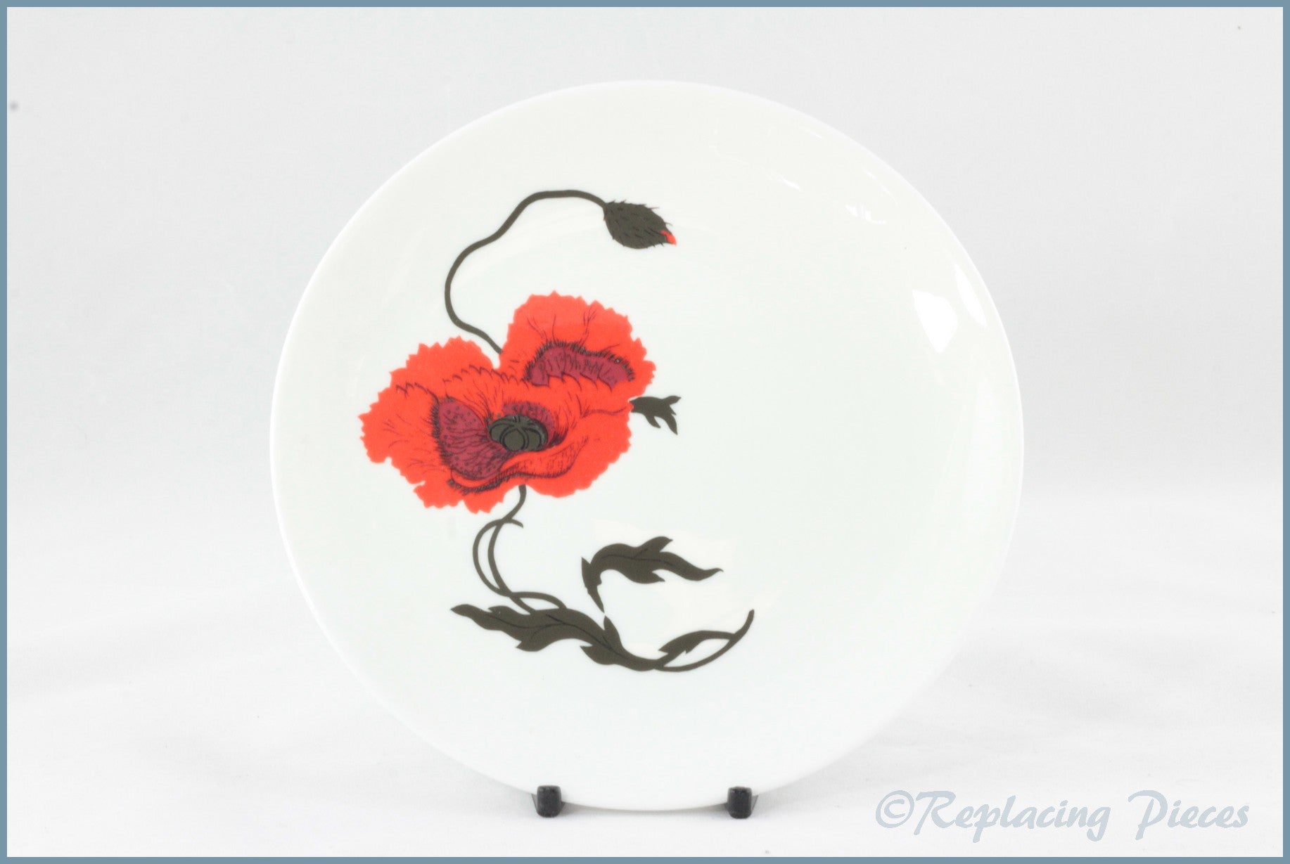 Wedgwood (Susie Cooper) - Cornpoppy - 6 5/8" Side Plate