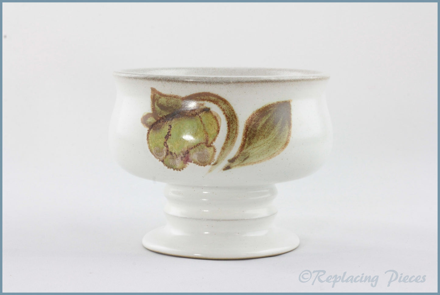 Denby - Troubadour - Footed Dessert Bowl