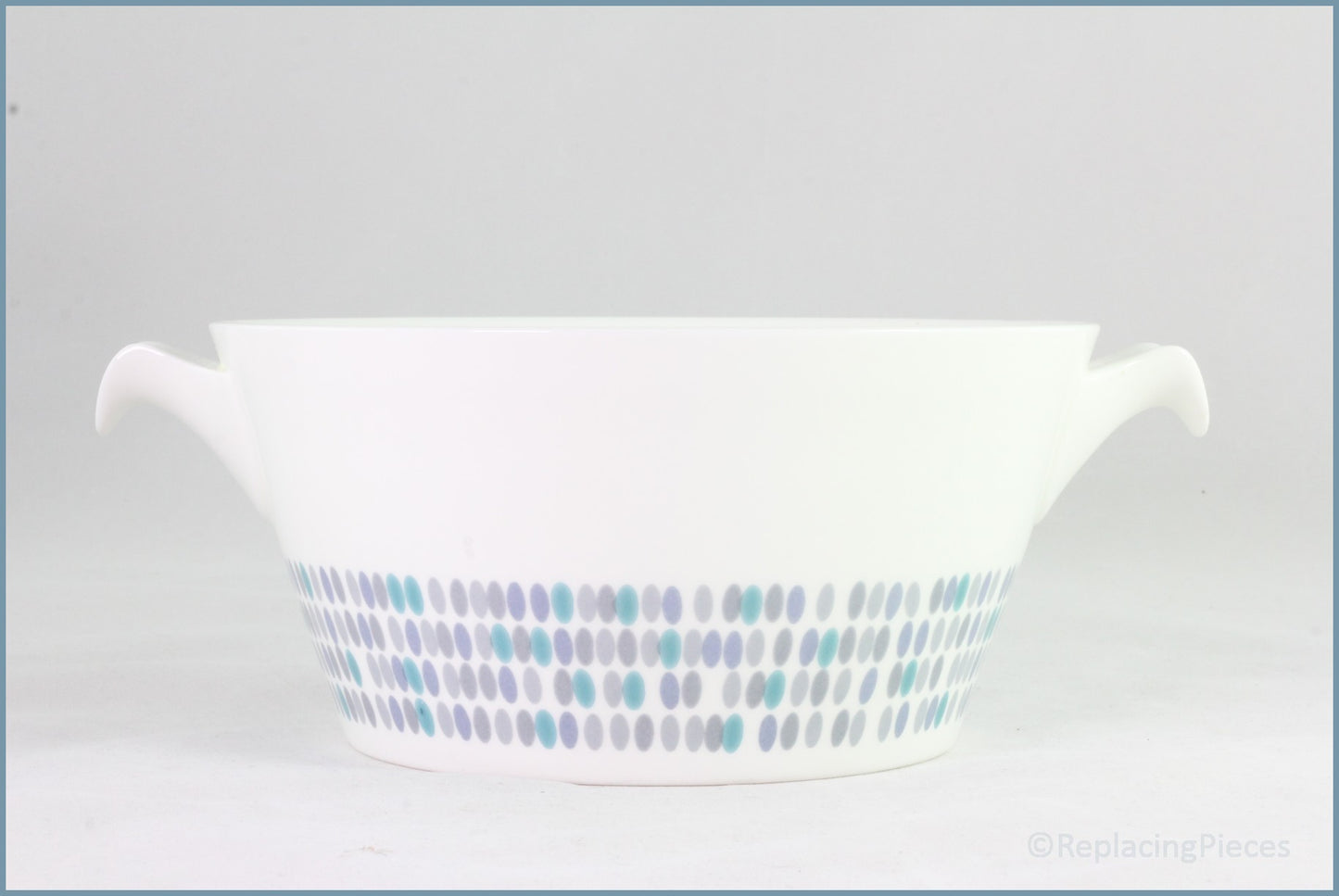 Royal Tuscan - Raindrop - Lidded Vegetable Dish BASE ONLY