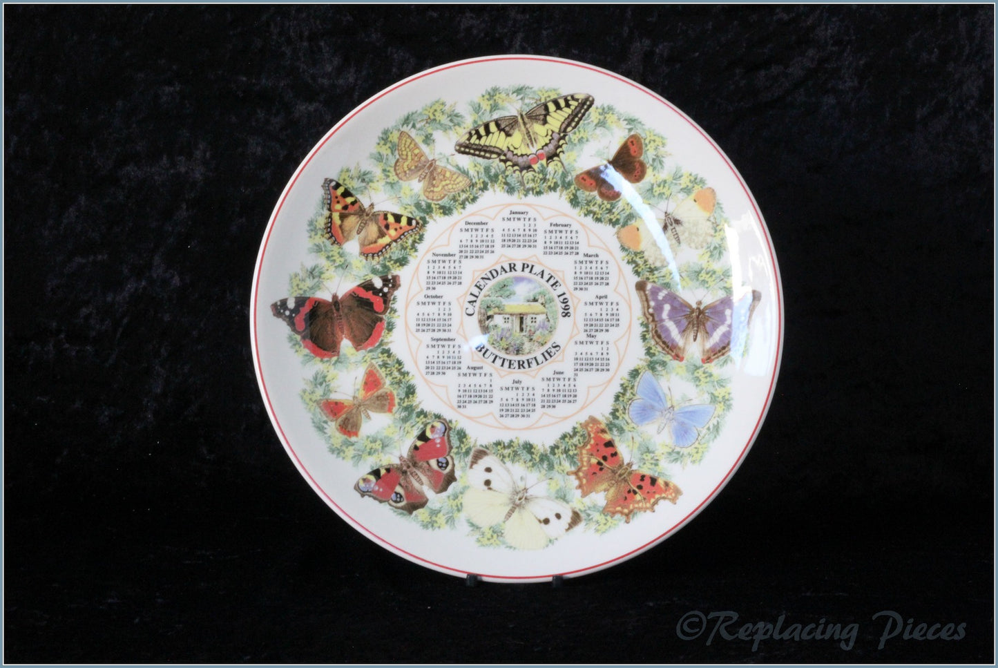 Wedgwood - Calendar Plate - 1998