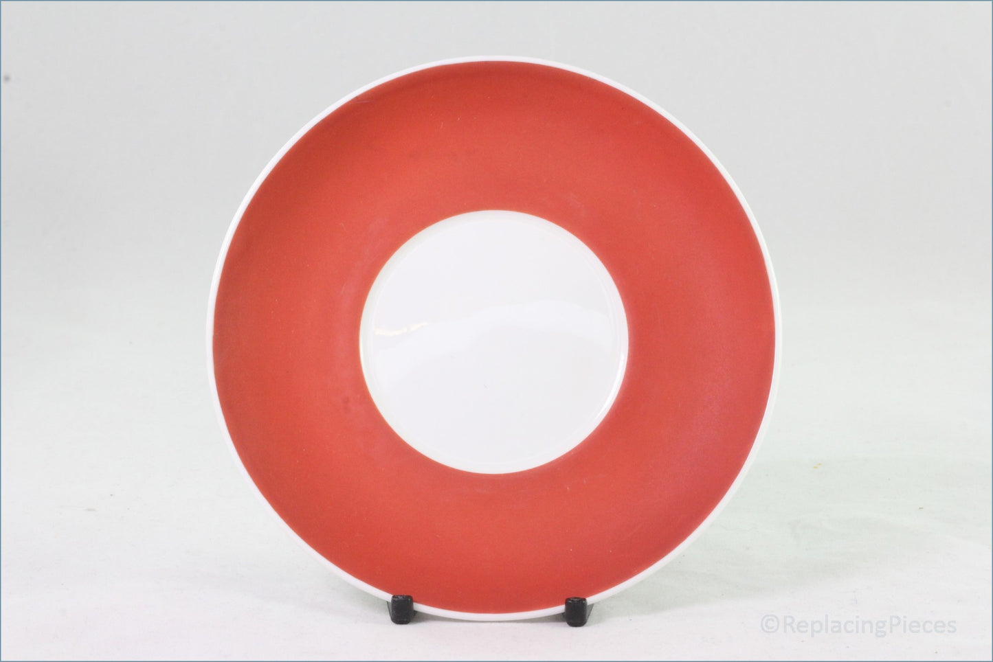 Wedgwood (Susie Cooper) - Pennant (C2151) - Coffee Saucer (Terracotta)