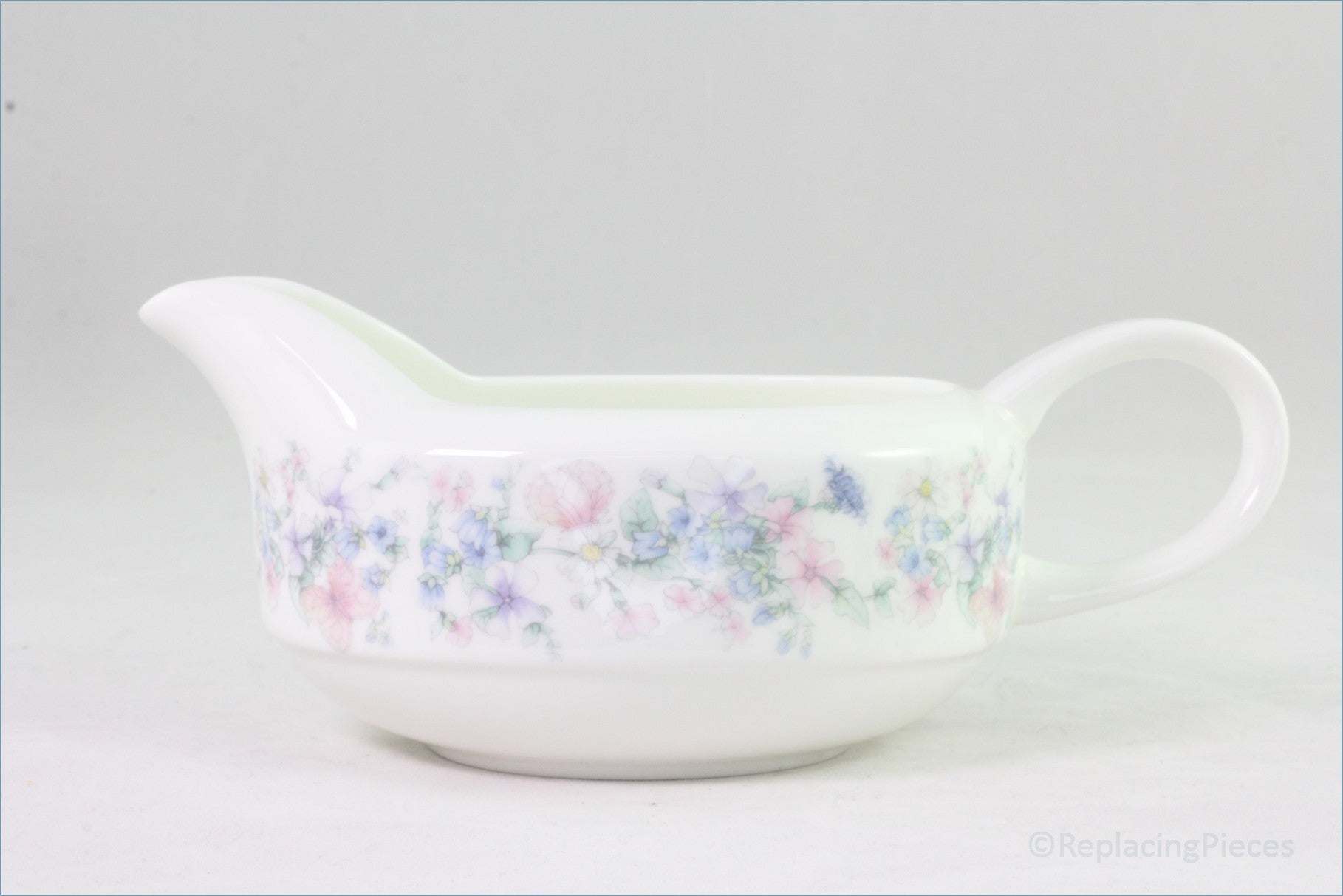 Wedgwood - Angela (Plain Edge) - Gravy Boat