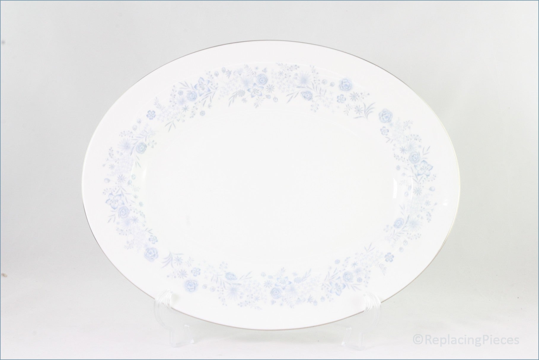 Wedgwood - Belle Fleur - 14" Oval Platter