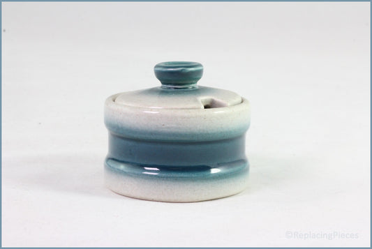 Wedgwood - Blue Pacific (Old Style) - Mustard Pot