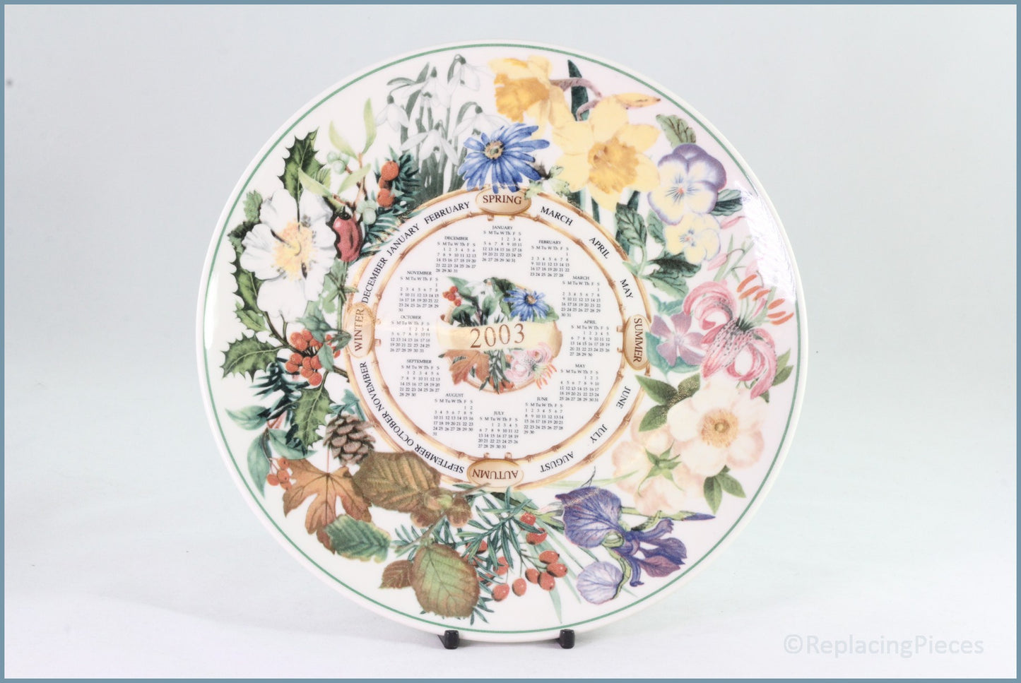 Wedgwood - Calendar Plate (8 3/4") - 2003